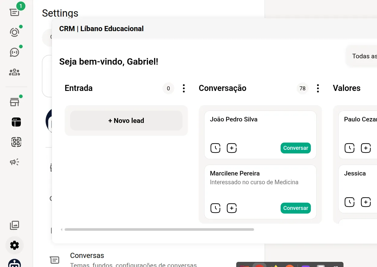 WhatsApp CRM Web Extension